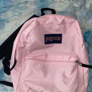 Pink Jansport Backpack